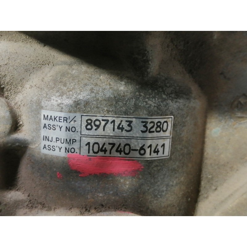 Recambio de bomba inyeccion para opel corsa b 1.7 diesel referencia OEM IAM 0281005029 8971433280 1047406141 