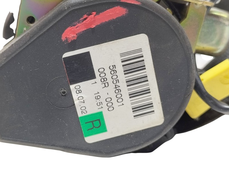 Recambio de cinturon seguridad delantero derecho para audi a3 (8l) 1.6 ambiente referencia OEM IAM 560546001  