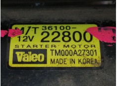 Recambio de motor arranque para hyundai getz (tb) 1.3 gls referencia OEM IAM 3610022800   2