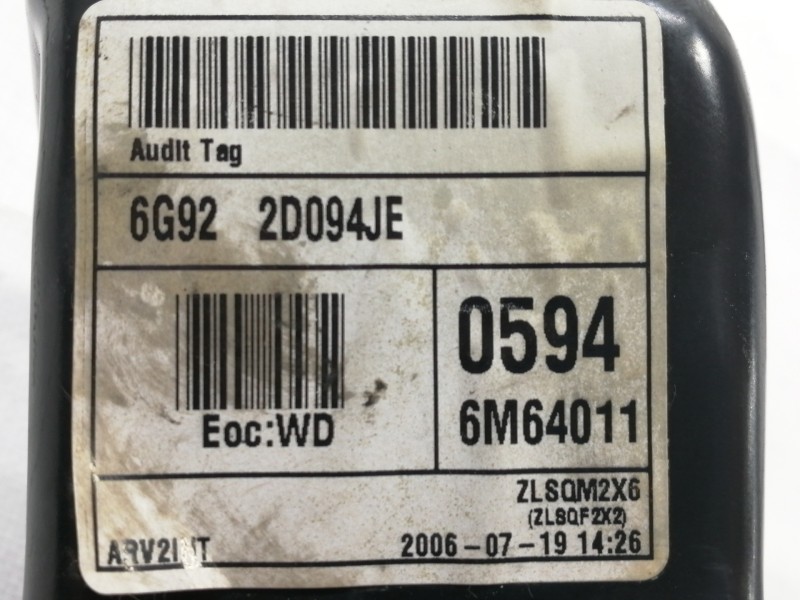 Recambio de pedal freno para ford s-max (ca1) titanium referencia OEM IAM 6G922D094JE 05946M64011 