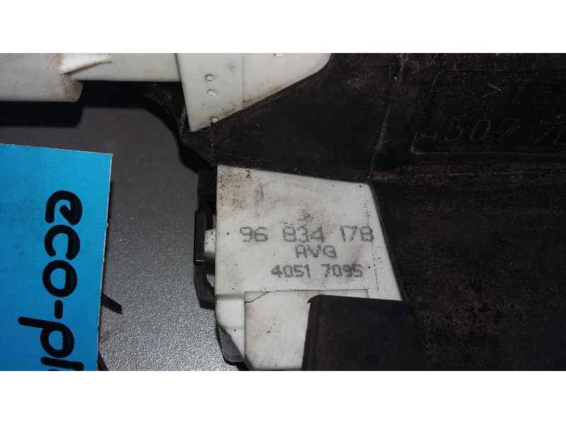 Recambio de cerradura puerta delantera izquierda para peugeot 407 st sport referencia OEM IAM 96834178  