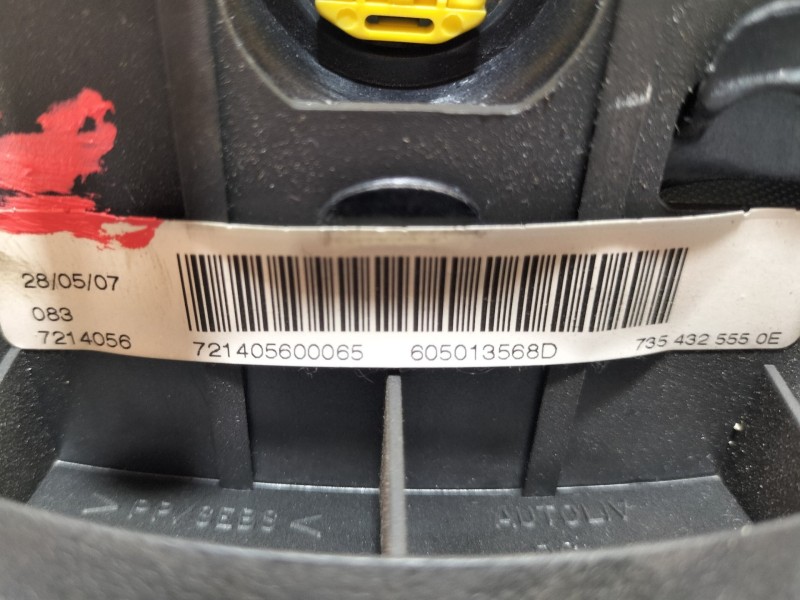 Recambio de airbag delantero izquierdo para fiat doblo cargo (223) 1.9 jtd sx furg. panorama referencia OEM IAM 605013568D  