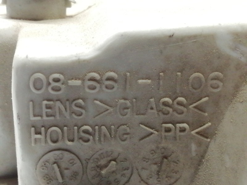 Recambio de faro derecho para fiat uno (146) d referencia OEM IAM 086611106  