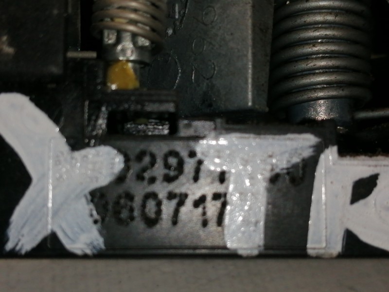 Recambio de maneta exterior trasera derecha para citroën c3 feel referencia OEM IAM 9802977180  