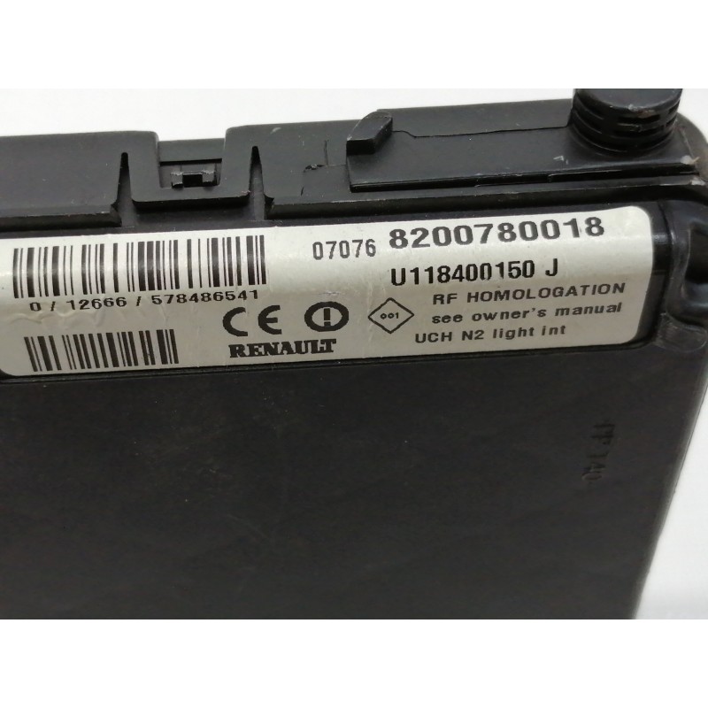 Recambio de centralita motor uce para renault scenic ii grand expression referencia OEM IAM 8200766462 8200125077 S118539002E