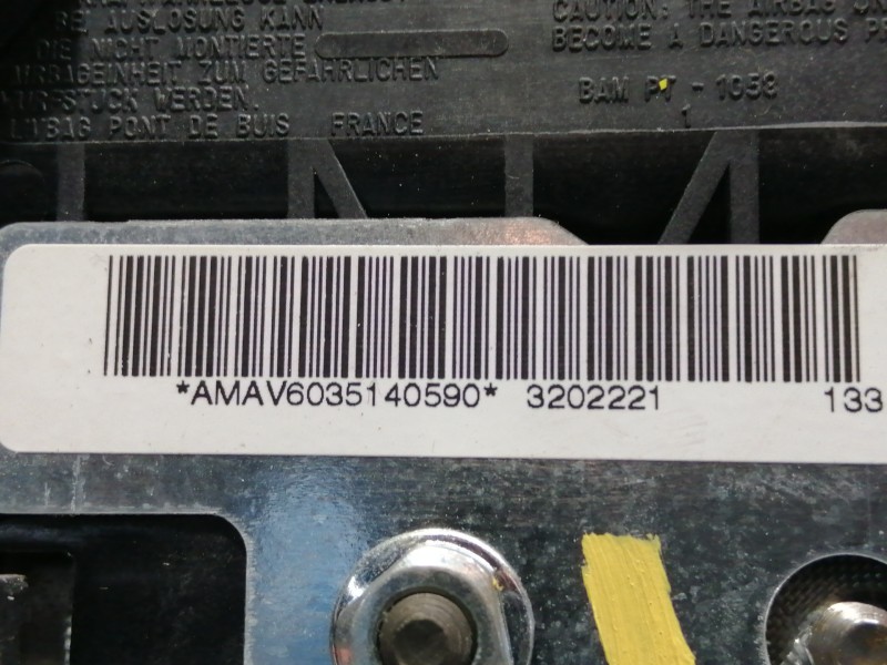 Recambio de airbag delantero izquierdo para nissan primera berlina (p12) acenta referencia OEM IAM 6005158  