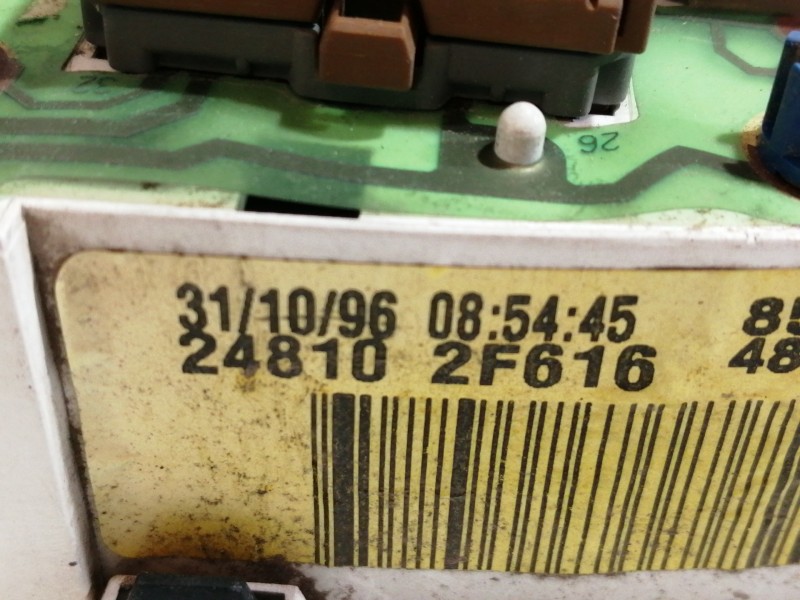 Recambio de cuadro instrumentos para nissan primera berlina (p11) 2.0 turbodiesel cat referencia OEM IAM 248102F616  