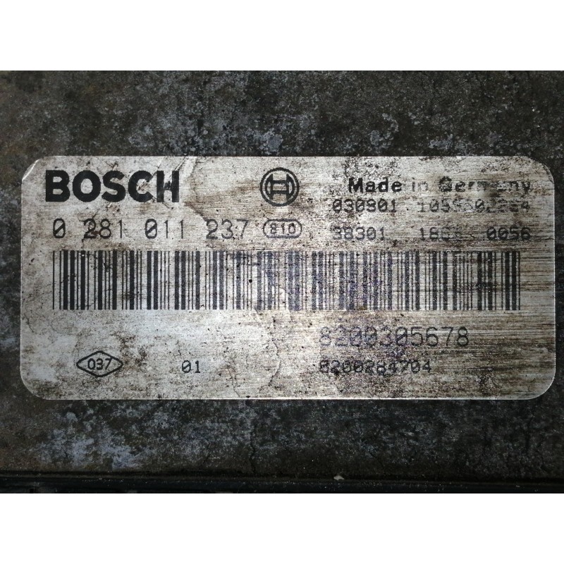 Recambio de centralita motor uce para nissan primera berlina (p12) acenta referencia OEM IAM 0281011237 8200305678 / 8200284704 