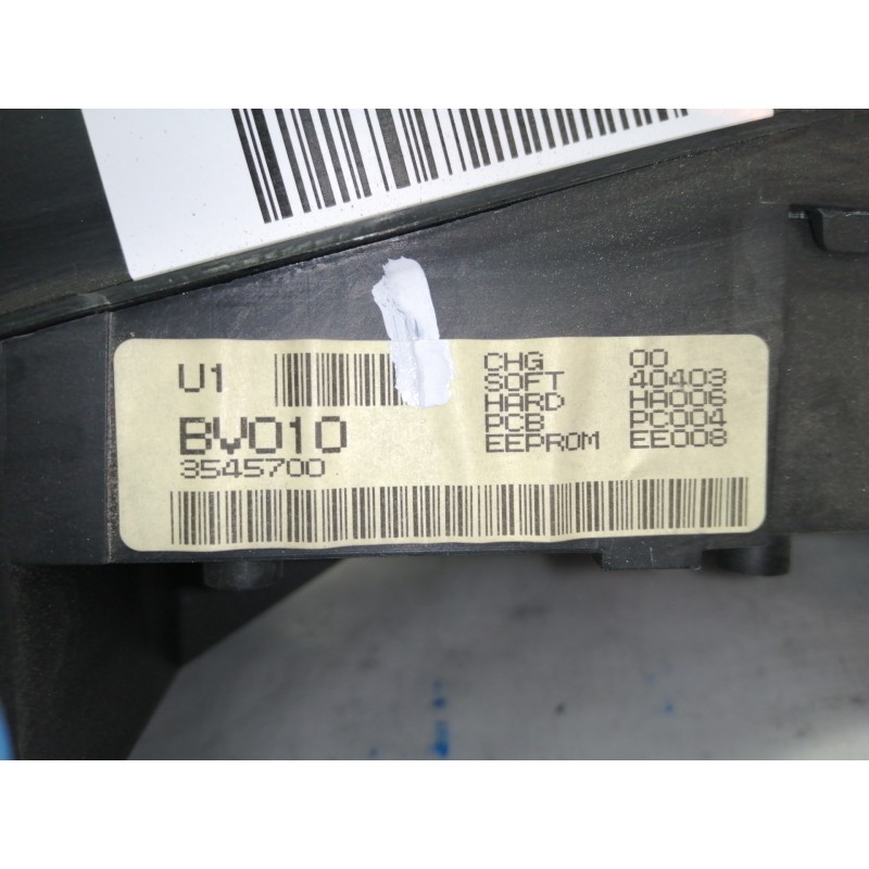 Recambio de cuadro instrumentos para nissan primera berlina (p12) acenta referencia OEM IAM BV0103545700 BV010 3545700