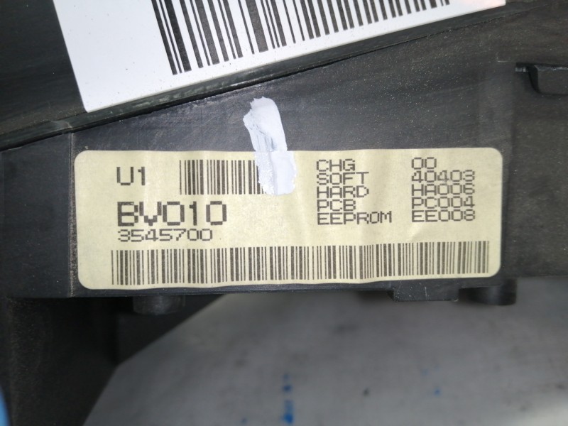 Recambio de cuadro instrumentos para nissan primera berlina (p12) acenta referencia OEM IAM BV0103545700 BV010 3545700