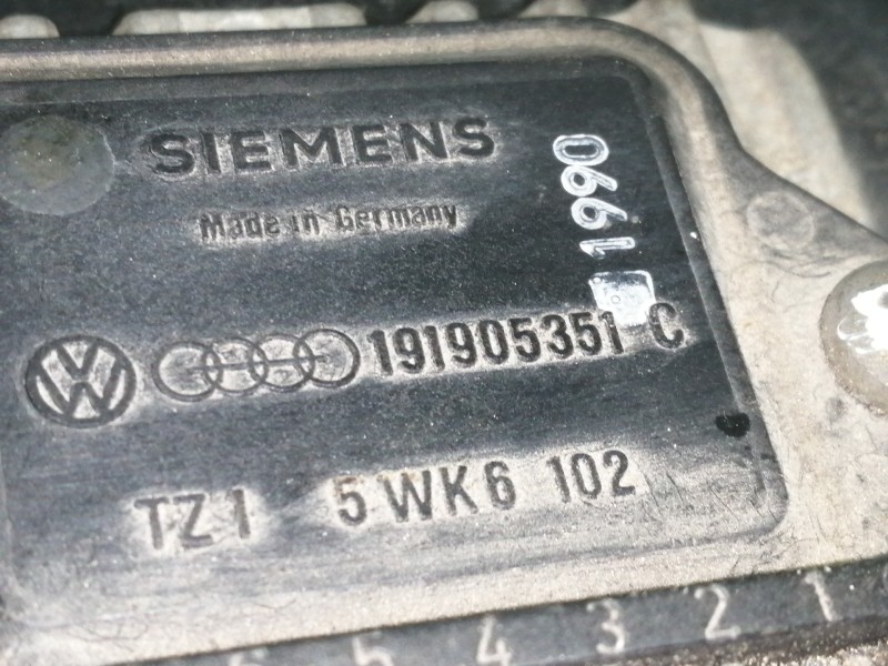 Recambio de centralita motor uce para volkswagen golf ii (191/193) cl referencia OEM IAM 0280000734  