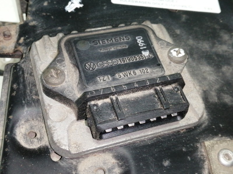 Recambio de centralita motor uce para volkswagen golf ii (191/193) cl referencia OEM IAM 0280000734  