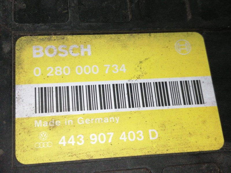 Recambio de centralita motor uce para volkswagen golf ii (191/193) cl referencia OEM IAM 0280000734  