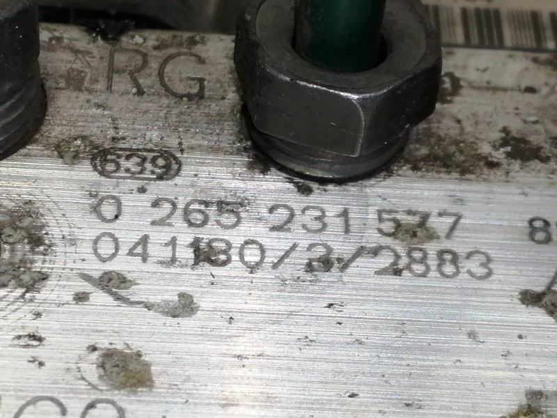 Recambio de abs para renault megane ii berlina 5p confort authentique referencia OEM IAM 0265231577  