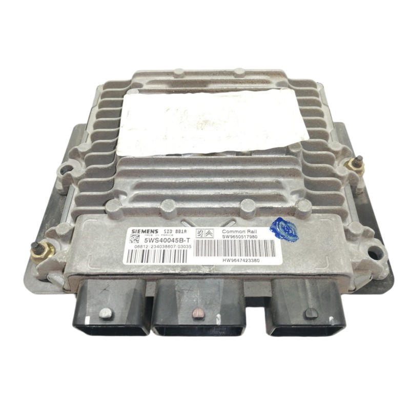 Recambio de centralita motor uce para peugeot 307 (s1) xs referencia OEM IAM 5WS40045BT 234038607 HW9647423380