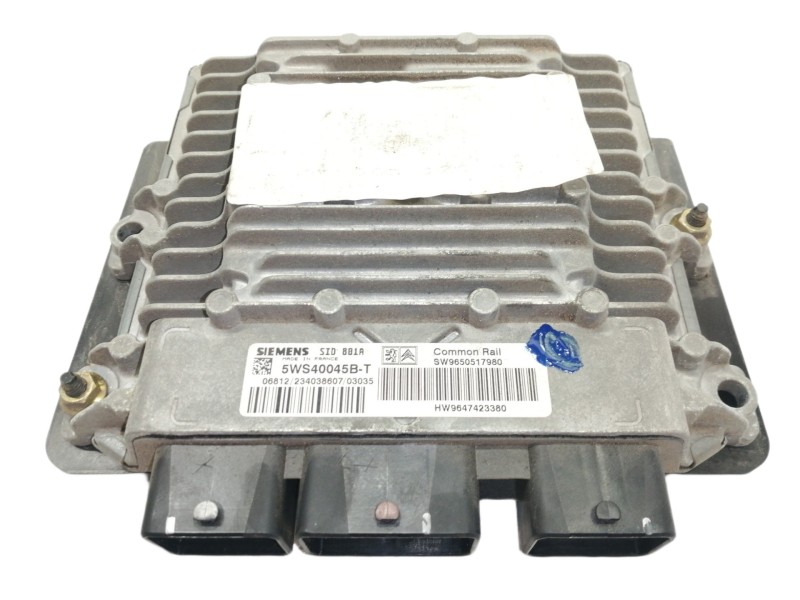 Recambio de centralita motor uce para peugeot 307 (s1) xs referencia OEM IAM 5WS40045BT 234038607 HW9647423380