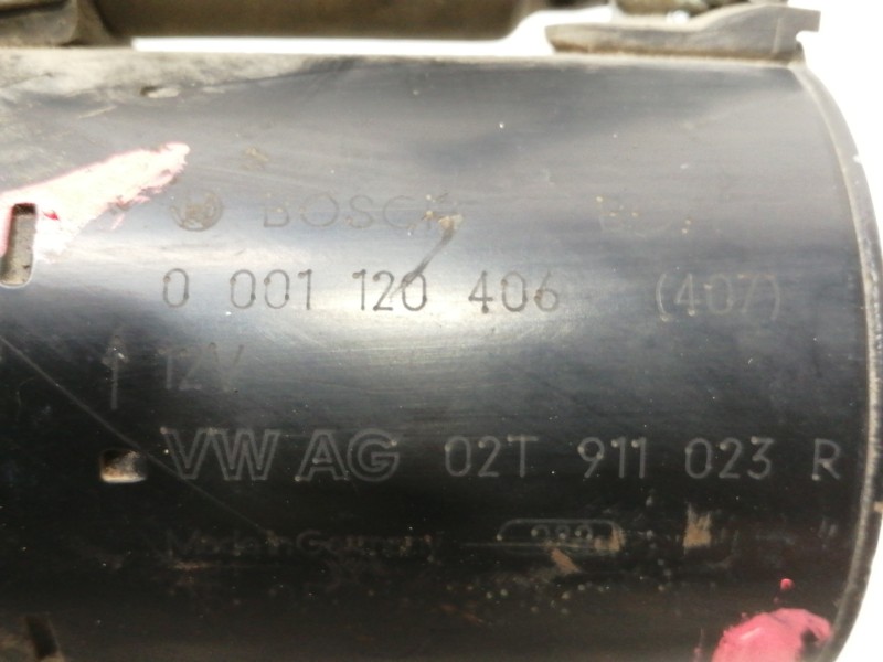 Recambio de motor arranque para seat ibiza (6l1) cool referencia OEM IAM 0001120406  