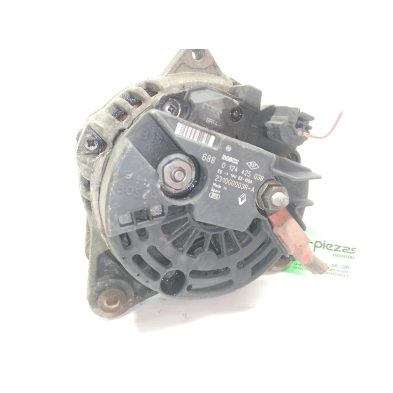Recambio de alternador para renault clio iii exception referencia OEM IAM 0124425038  