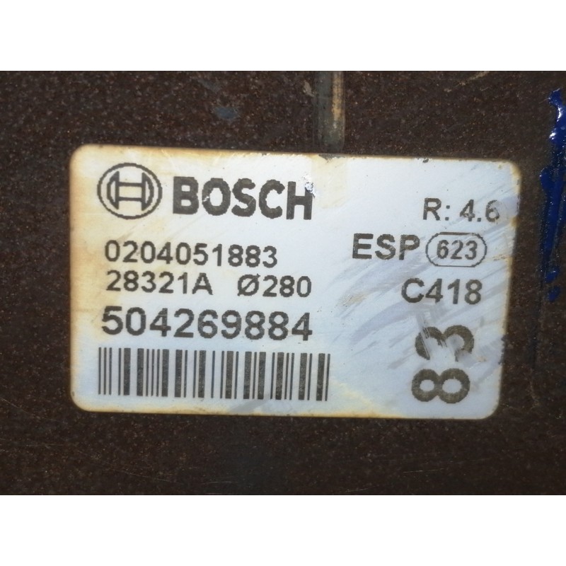 Recambio de servofreno para iveco daily pr 2.3 diesel cat referencia OEM IAM 0204051883 504269884 