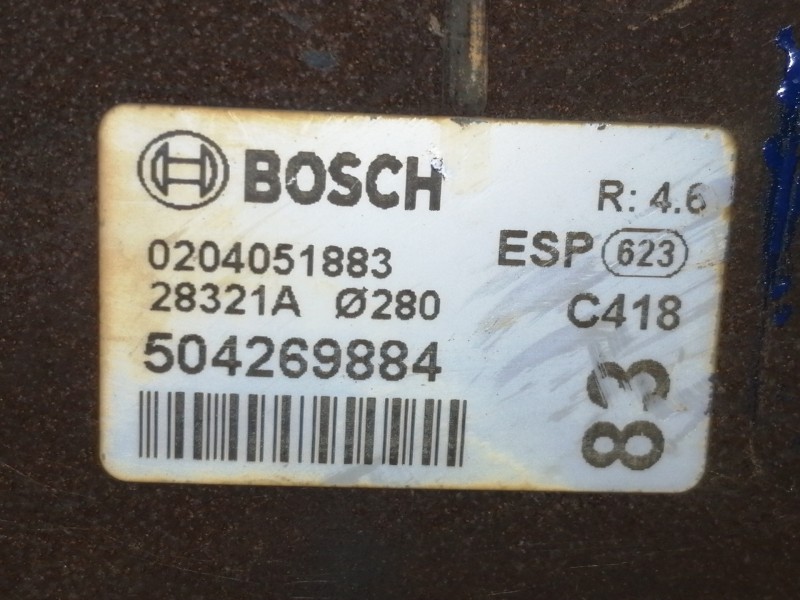 Recambio de servofreno para iveco daily pr 2.3 diesel cat referencia OEM IAM 0204051883 504269884 