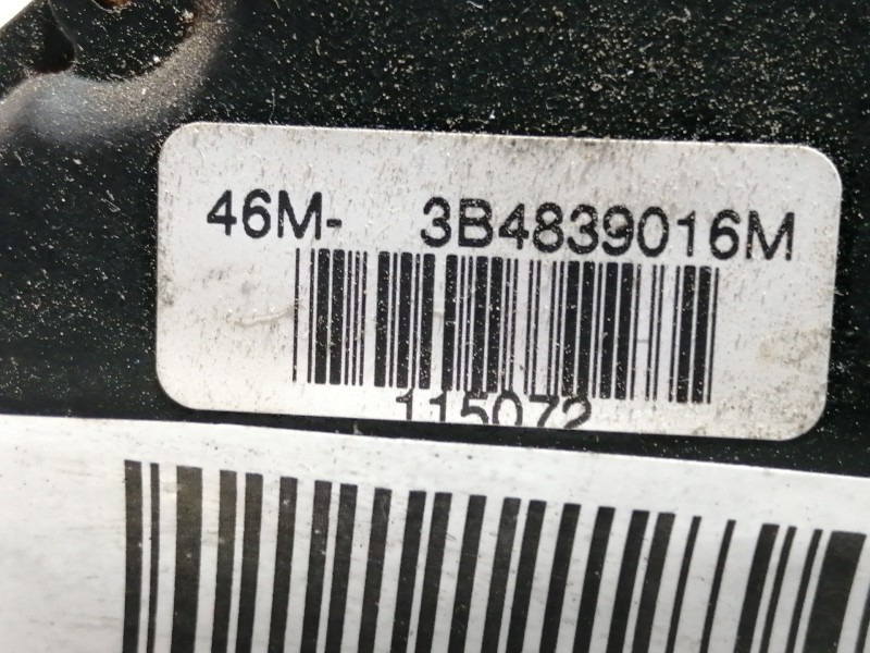 Recambio de cerradura puerta trasera derecha para seat toledo (1m2) stella referencia OEM IAM 3B4839016M  