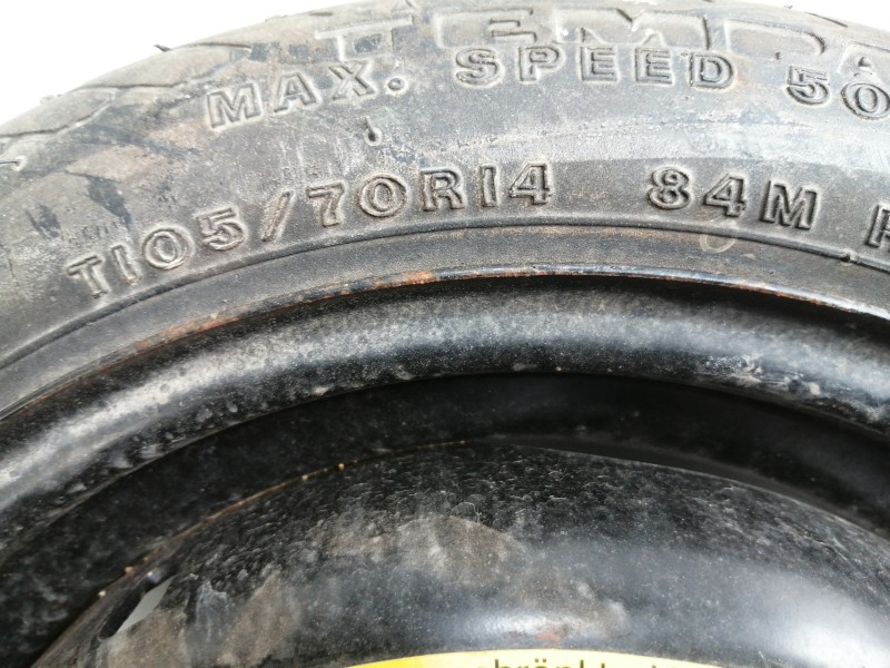 Recambio de neumatico repuesto para volkswagen golf ii (191/193) cl referencia OEM IAM 14´´  