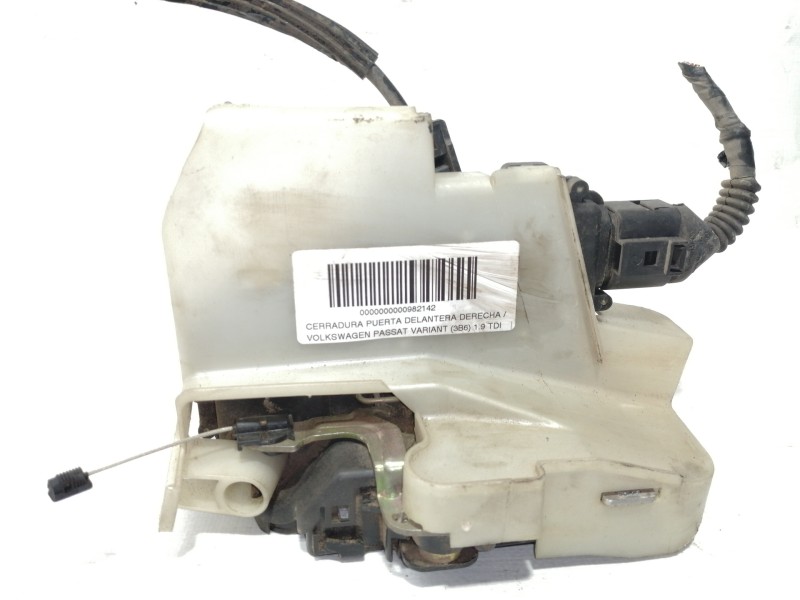 Recambio de cerradura puerta delantera derecha para volkswagen passat variant (3b6) 1.9 tdi referencia OEM IAM 1J0973714  