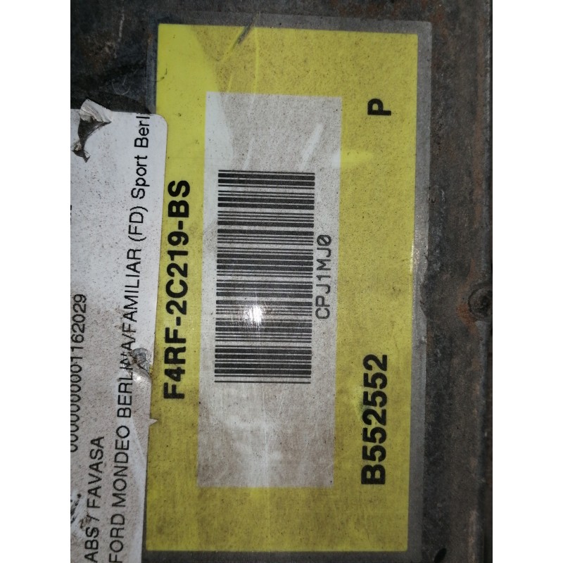 Recambio de abs para ford mondeo berlina/familiar (fd) sport berlina 4x4 referencia OEM IAM B552552 B553022 93BB2M110DL B553031N