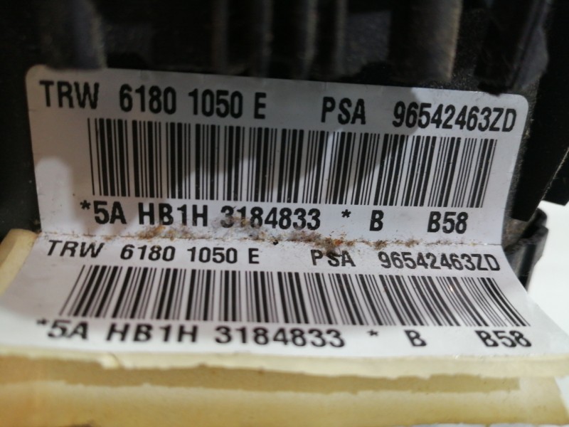 Recambio de airbag delantero izquierdo para citroën c4 picasso sx referencia OEM IAM 96542463ZD 61801050E 