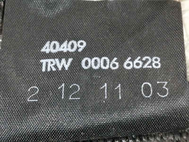 Recambio de cinturon seguridad trasero derecho para opel astra g coupé 2.2 16v dti cat (y 22 dtr / l50) referencia OEM IAM 33009