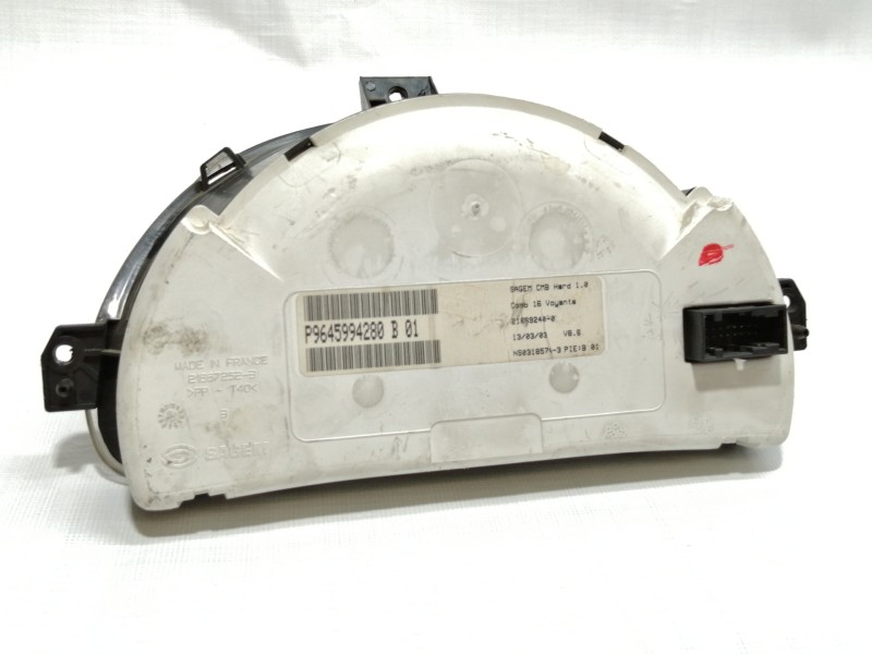 Recambio de cuadro instrumentos para citroën c3 1.4 hdi exclusive referencia OEM IAM P9645994280  