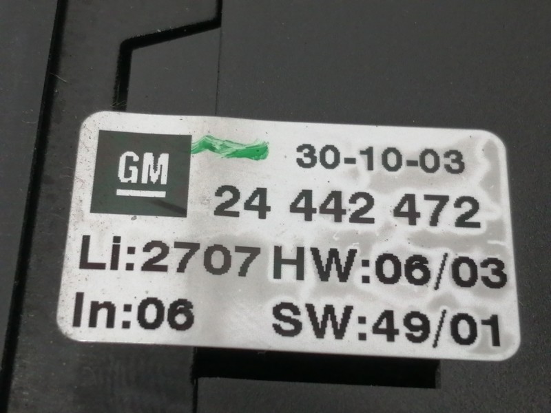 Recambio de mando calefaccion / aire acondicionado para opel astra g coupé 2.2 16v dti cat (y 22 dtr / l50) referencia OEM IAM 2