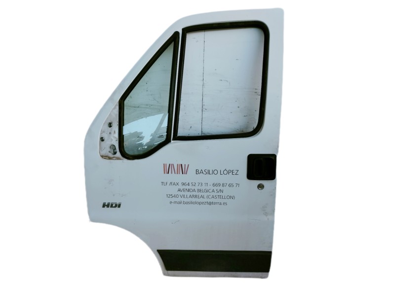 Recambio de puerta delantera izquierda para peugeot boxer caja cerr. techo sobreelev. (rs3200)(330)(´02) 330 mh td referencia OE