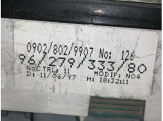 Recambio de cuadro instrumentos para citroën saxo 1.4 monaco referencia OEM IAM 9627933380   2