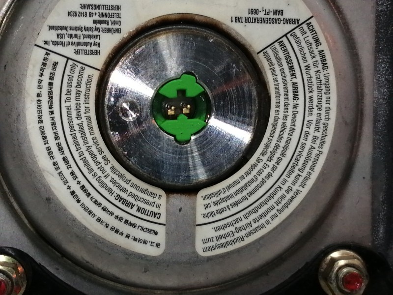 Recambio de airbag delantero izquierdo para kia cerato 2.0 ex berlina (4-ptas.) referencia OEM IAM 569002F010GW  