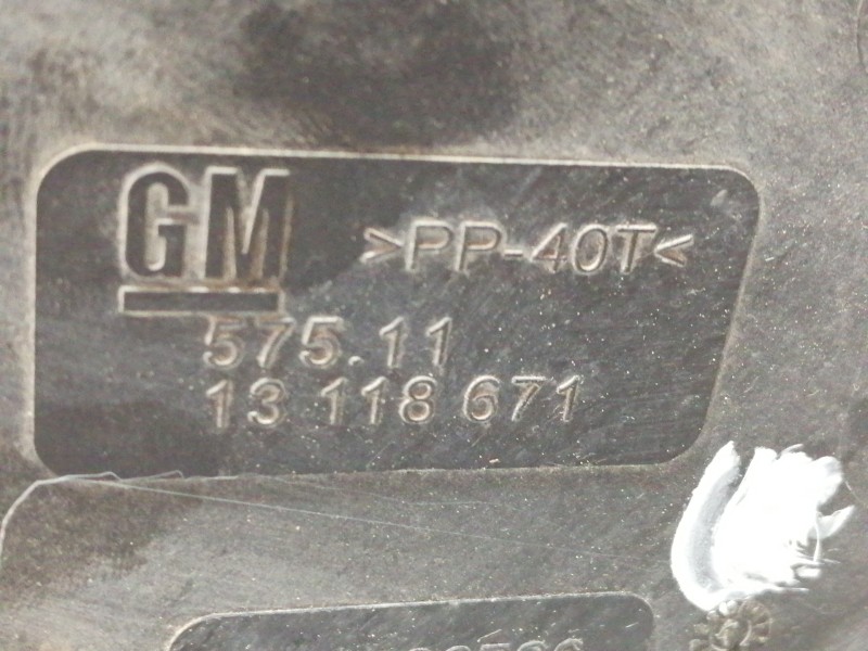 Recambio de faro antiniebla derecho para opel corsa c blue line referencia OEM IAM 13118671  