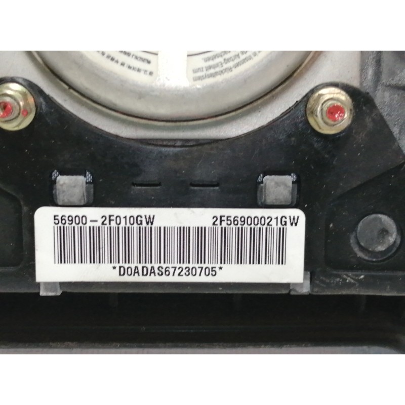 Recambio de airbag delantero izquierdo para kia cerato 2.0 ex berlina (4-ptas.) referencia OEM IAM 569002F010GW  