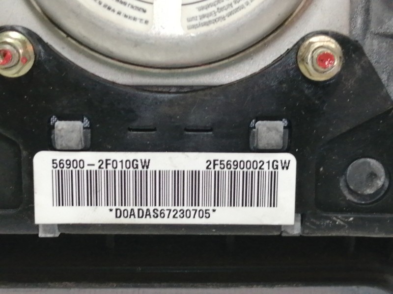 Recambio de airbag delantero izquierdo para kia cerato 2.0 ex berlina (4-ptas.) referencia OEM IAM 569002F010GW  