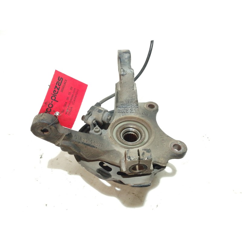 Recambio de mangueta delantera izquierda para opel corsa c blue line referencia OEM IAM 13154317  