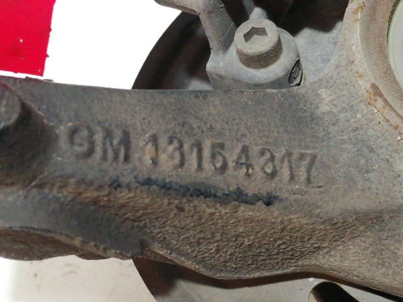 Recambio de mangueta delantera izquierda para opel corsa c blue line referencia OEM IAM 13154317  