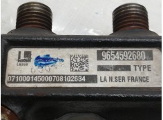 Recambio de rampa inyectora para citroën berlingo 1.6 hdi 75 xtr referencia OEM IAM 9654592680   2