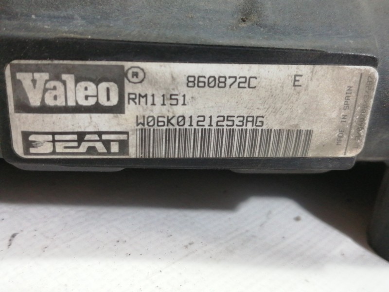 Recambio de radiador agua para seat ibiza (6k1) 1.4 referencia OEM IAM 860872C RM1151 