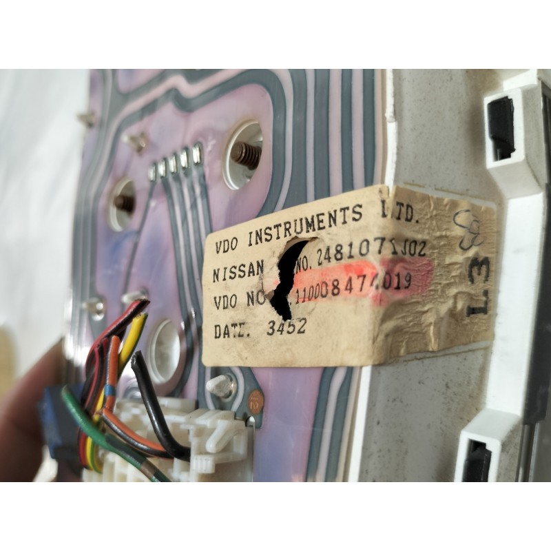 Recambio de cuadro instrumentos para nissan primera berl./familiar (p10/w10) slx berlina (p10) referencia OEM IAM 2481071J02  