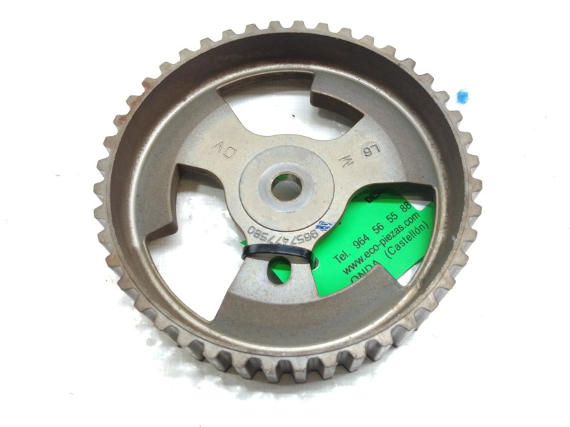 Recambio de polea arbol levas para citroën berlingo 1.6 hdi 75 xtr referencia OEM IAM 9857477580  