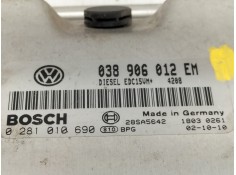 Recambio de centralita motor uce para seat ibiza (6l1) stella referencia OEM IAM 0281010690 038906012EM  2