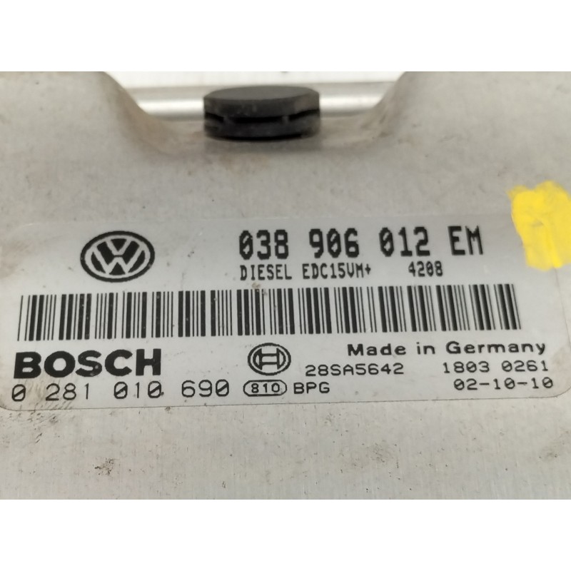 Recambio de centralita motor uce para seat ibiza (6l1) stella referencia OEM IAM 0281010690 038906012EM 