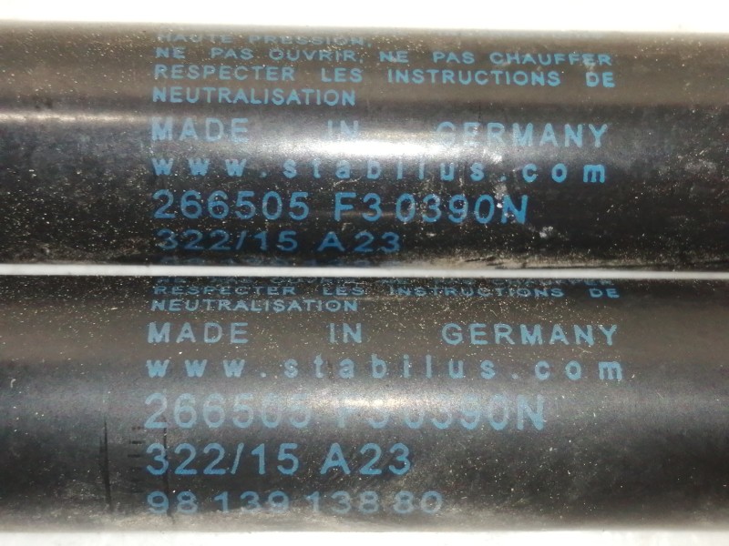 Recambio de amortiguadores maletero / porton para citroën c4 cactus business referencia OEM IAM 9813913880  