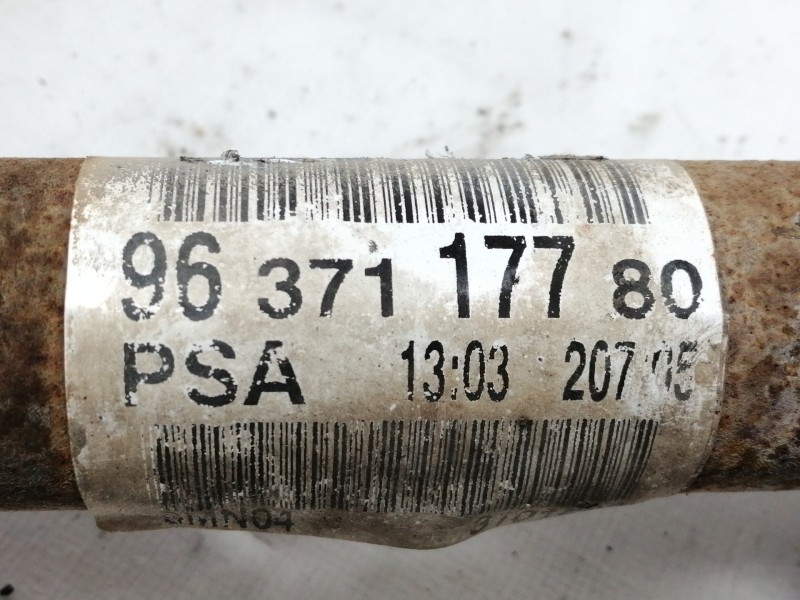 Recambio de transmision delantera izquierda para peugeot 307 berlina (s2) x-line referencia OEM IAM 9637117780  