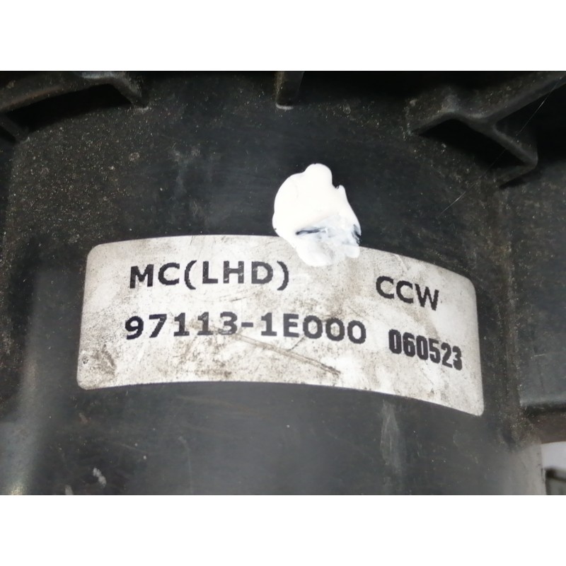 Recambio de motor calefaccion para hyundai accent (mc) gl referencia OEM IAM 971131E000  