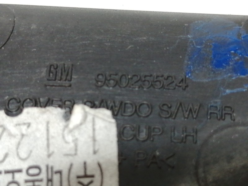 Recambio de mando elevalunas trasero izquierdo para opel mokka selective referencia OEM IAM 95025524  